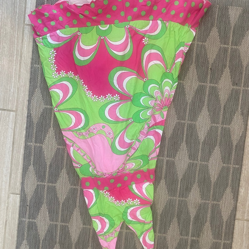 Green and Pink Sundress